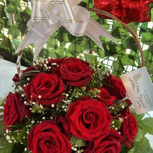 BASE CON ROSAS